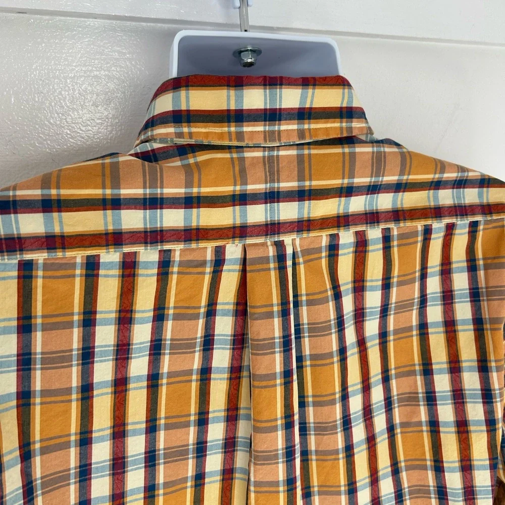 Pendleton Fairbanks Plaid Shirt Size Medium‎ Button Up 100% Cotton Preppy Office - Picture 8 of 12